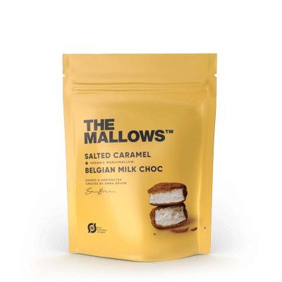 Skumfiduser med hvid chokolade & hindbær, hearts - The Mallows