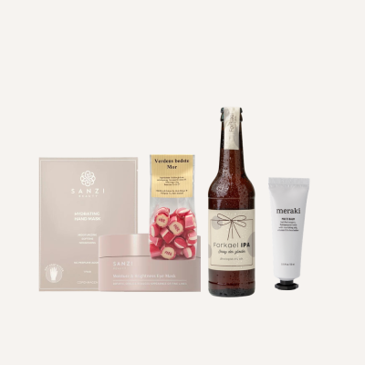 Benene op, mor - gave til hjemmespa