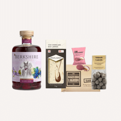 Gin o'clock - gave med gin og snacks