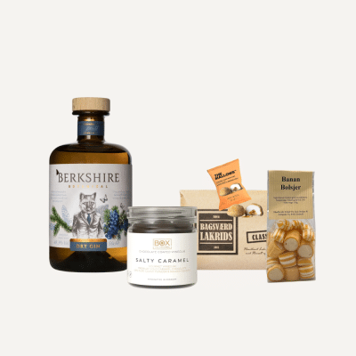 Gin o'clock - gave med gin og snacks