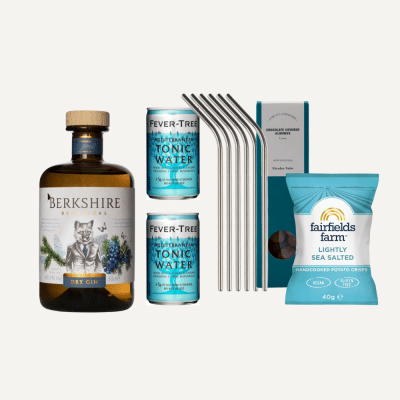 Gin o'clock - gave med gin og snacks