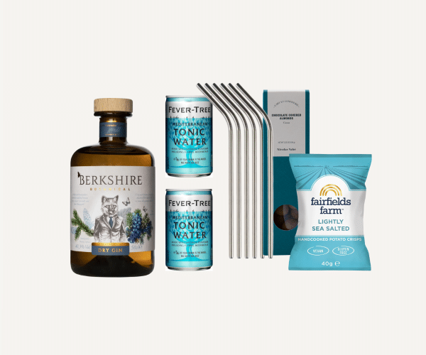 Gin o'clock - gave med gin og snacks