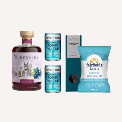 Gin o'clock - gave med gin og snacks