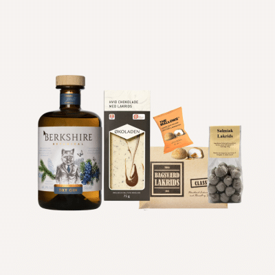 Gin o'clock - gave med gin og snacks