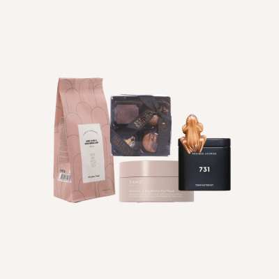 Værtindegaven - gave med selvforkælelse, sødt og te