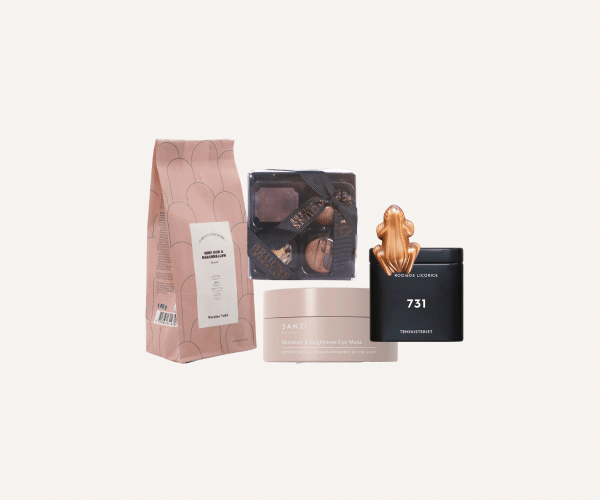 Værtindegaven - gave med selvforkælelse, sødt og te
