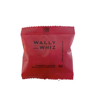 WALLY AND WHIZ - Kirsebær med Sur Kirsebær vingummi flow pack