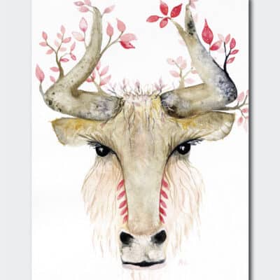 PLAKAT "TYREN" 13x18 cm - ANNEMETTE VOSS FRIDTHJOF