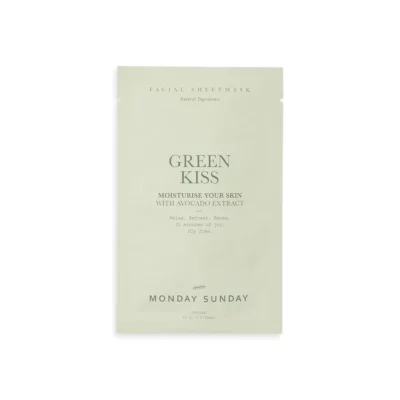 ANSIGTSMASKE, GREEN KISS - MONDAY SUNDAY