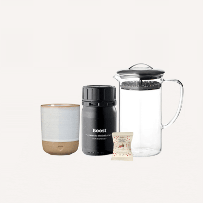 Teatime - gave med te og chokolade