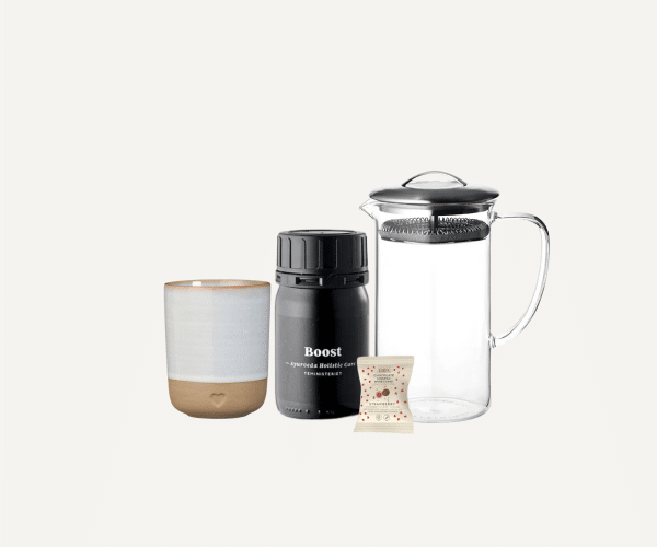 Teatime - gave med te og chokolade