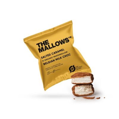Skumfiduser med karamel, 1 stk. flowpack - The Mallows
