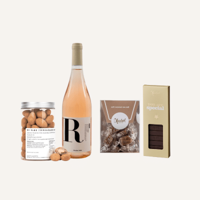 Tak for dig – gave med slik og vin