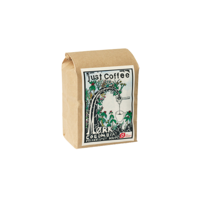 Mørkristet kaffe fra Colombia 250 g - Just Coffee
