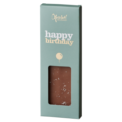 HAPPY BIRTHDAY chokoladebar - Xocolatl