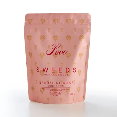 LOVE, rosé vingummi - sweeds