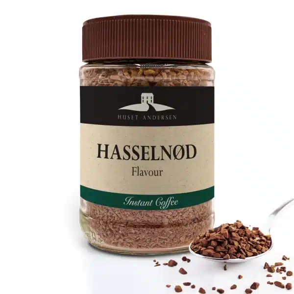Instant kaffe m. hasselnød 50 g.
