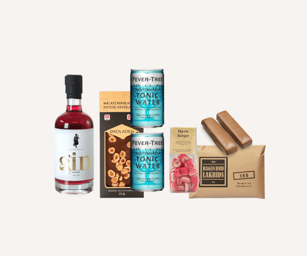 Gin & Tonic - gave med gin, sødt og salt