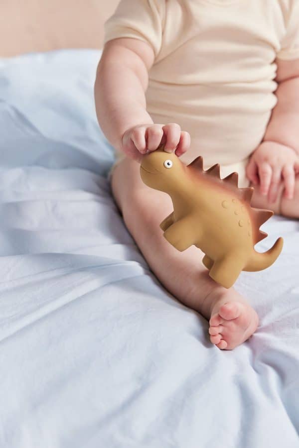 Billy Dino Bidedyr, light rubber - OYOY