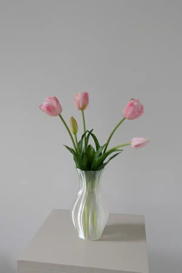 5 stk. fyldige tulipaner, lyserød- Bloom Objects