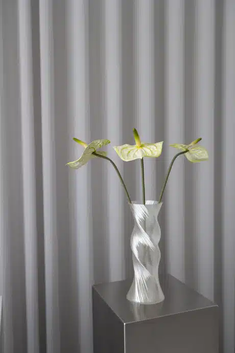 Anthurium i Hvid og Grøn - Bloom Objects