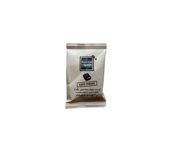Flowpack 2 stk. kaffe symfoni - Bagsværd Lakrids 
