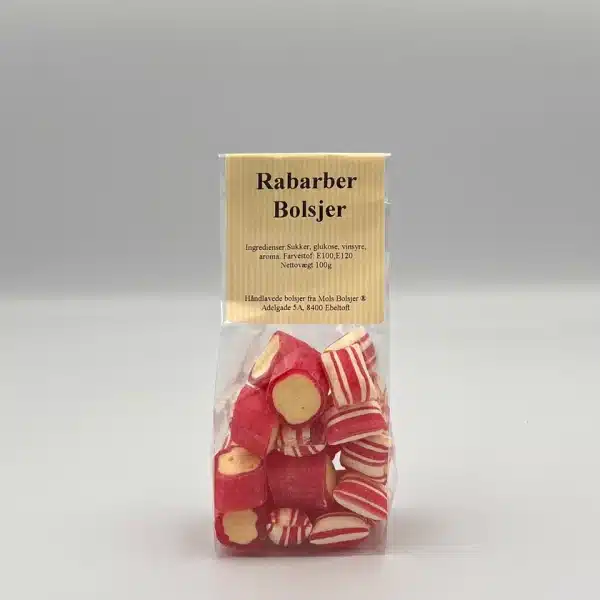 Rabarber Bolsjer - Mols Bolsjer