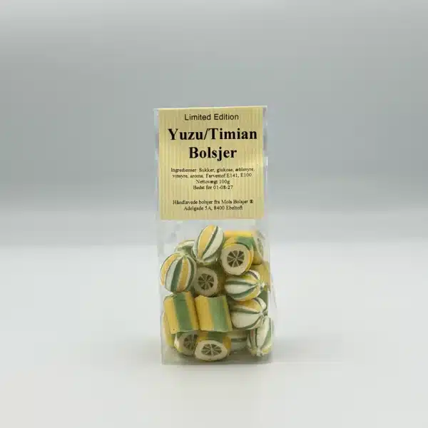 Yuzu Timian Bolsjer - Limited Edition - Mols Bolsjer