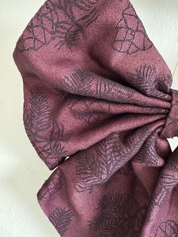 Stor sløjfe, Bordeaux - Forkael Stor sløjfe, Bordeaux - Forkael