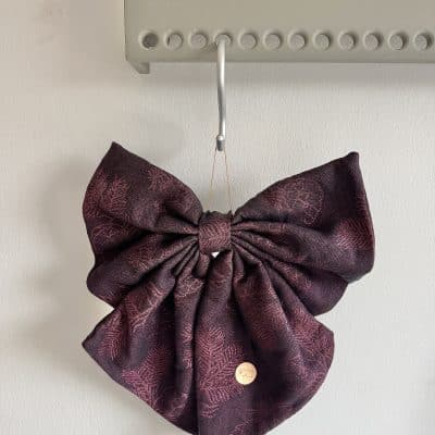 Stor sløjfe, Mørk Bordeaux - Forkael