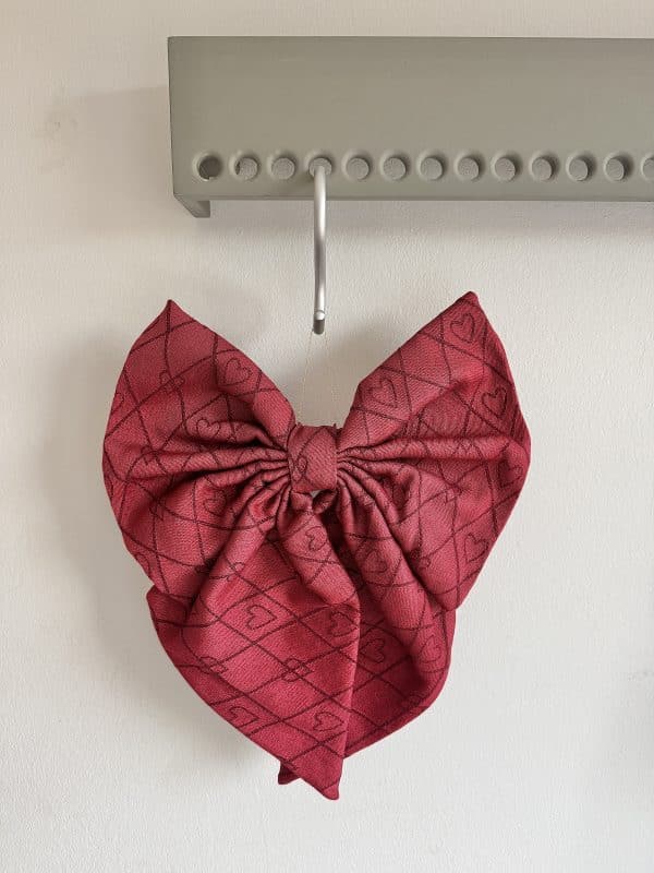 IMG_0775 Stor sløjfe, Rød - Forkael