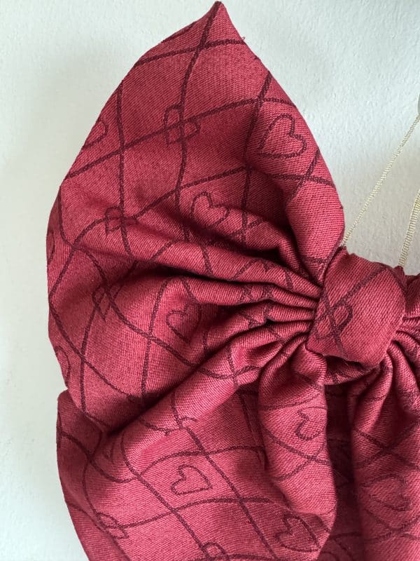 Stor sløjfe, Rød - Forkael Stor sløjfe, Rød - Forkael