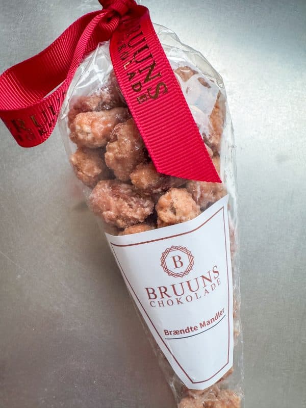 Brændte mandler - Bruuns Chokolade 
