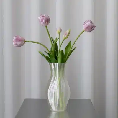 5 stk. fyldige tulipaner, lilla- Bloom Objects