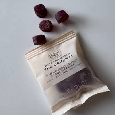 1 stk. flowpack, Just Winegum - The Original - BOX The Original