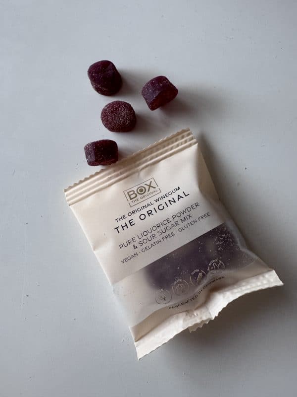 1 stk. flowpack, Just Winegum - The Original - BOX The Original