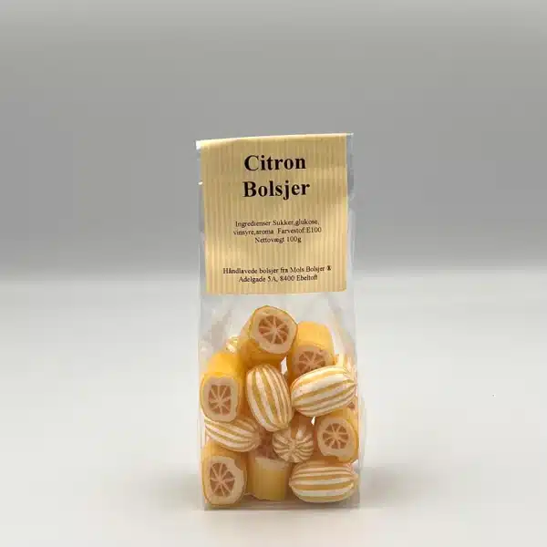 Citron Bolsjer - Mols Bolsjer