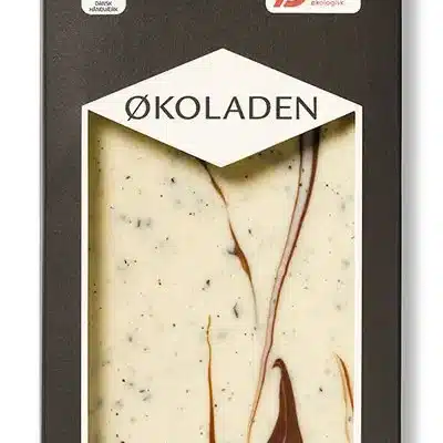 Hvid chokolade med lakrids - Økoladen