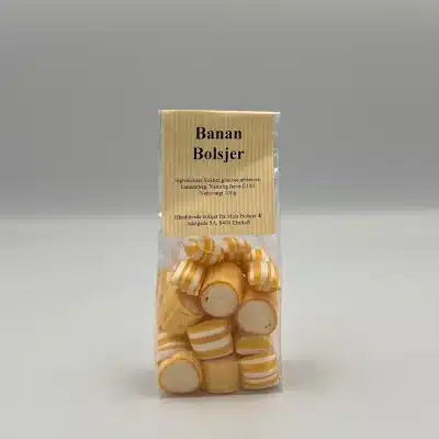 Banan Bolsjer - Mols Bolsjer