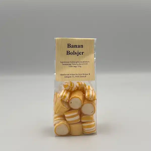 Banan Bolsjer - Mols Bolsjer