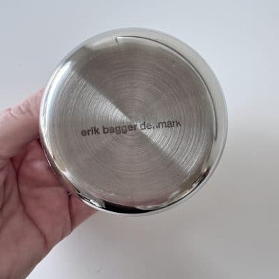 PRELOVED! Lille stål skål - Billede 3