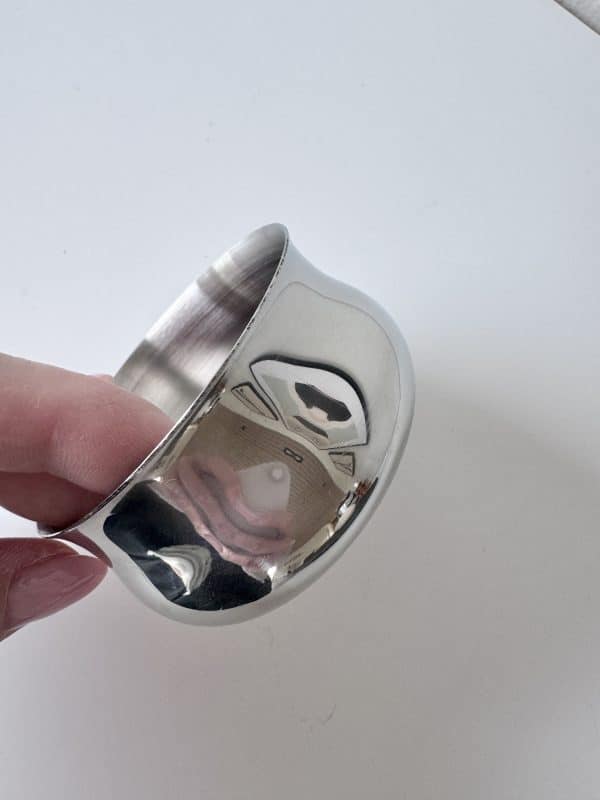 PRELOVED! Lille stål skål