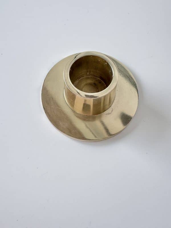 PRELOVED lille messing lysestage til kronelys