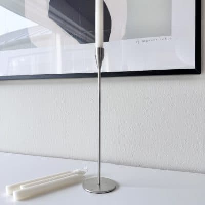 PRELOVED mini Piet Hein lysestage til juletræslys – dansk design i lille format 