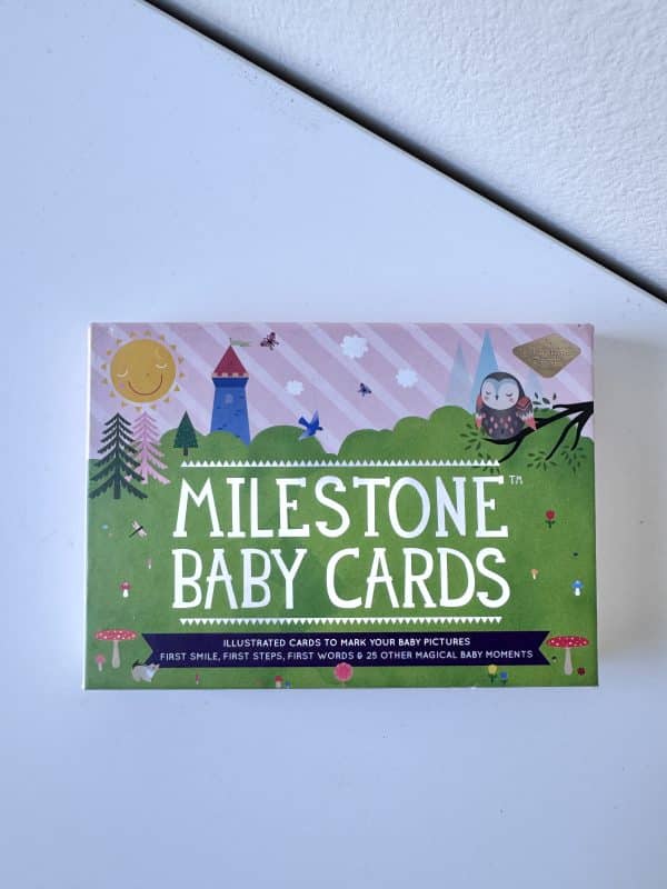 PRELOVED! Milestone kort til baby  