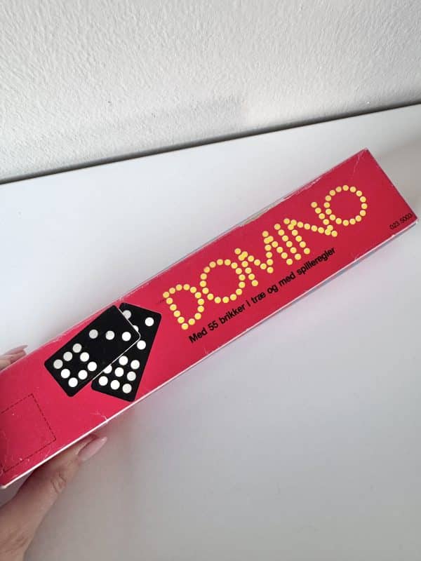 PRELOVED - domino spil – klassisk underholdning med nostalgisk charme