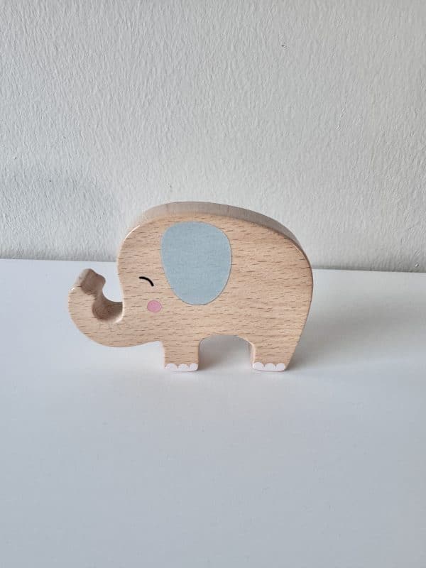 PRELOVED - træfigur, elefant
